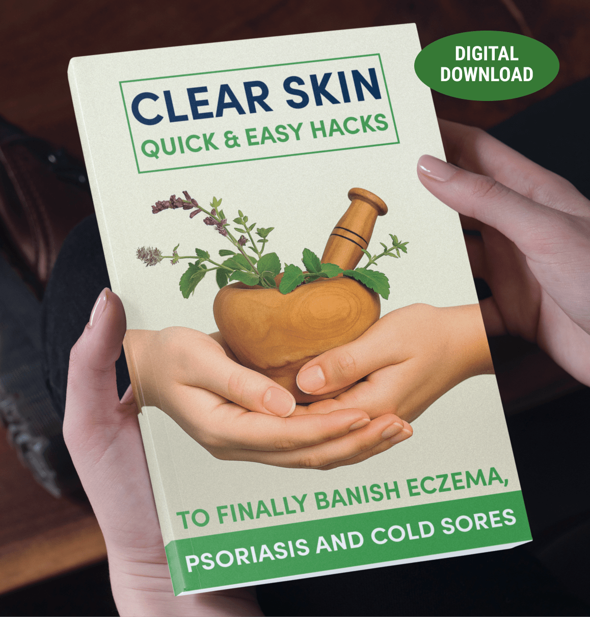 Clear Skin: Quick & Easy Hacks To Finally Banish Eczema, Psoriasis And Cold Sores - Free Bonus with KlaroNail